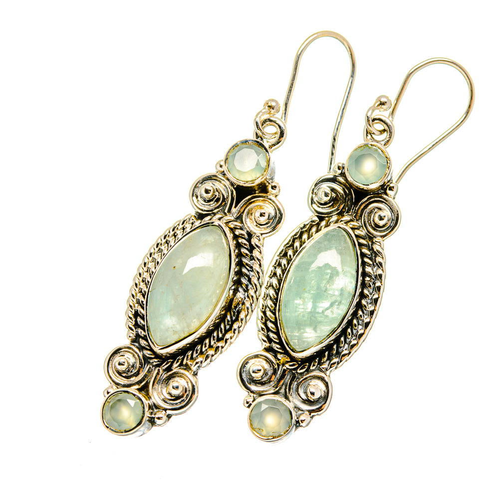 Aquamarine Earrings handcrafted by Ana Silver Co - EARR420990