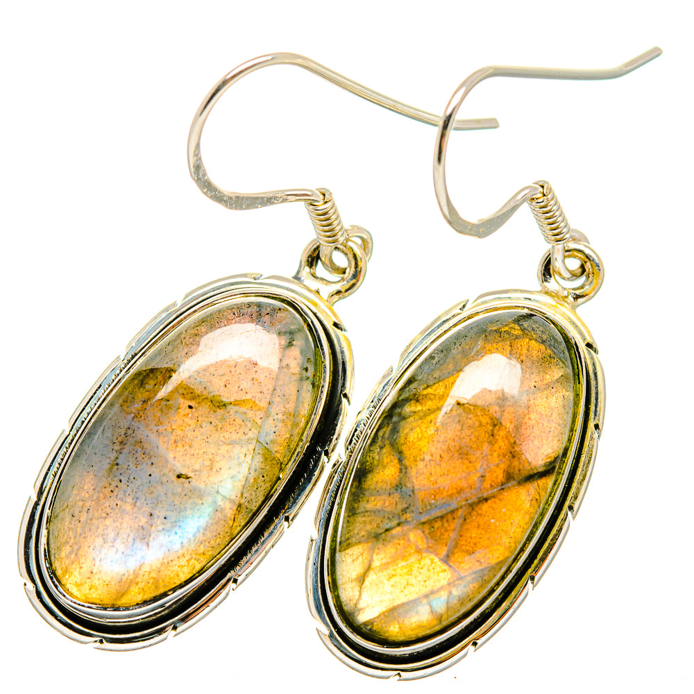 Labradorite Earrings handcrafted by Ana Silver Co - EARR421027