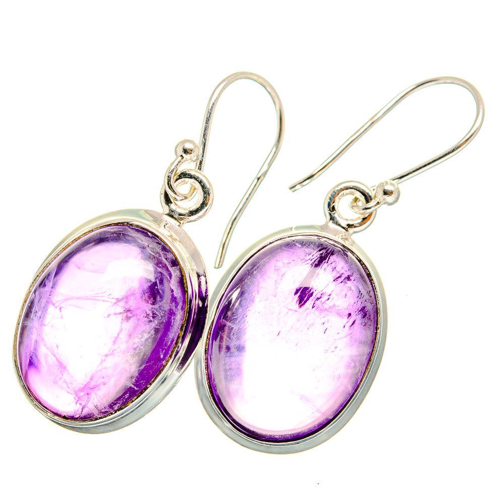 Amethyst Earrings handcrafted by Ana Silver Co - EARR421051