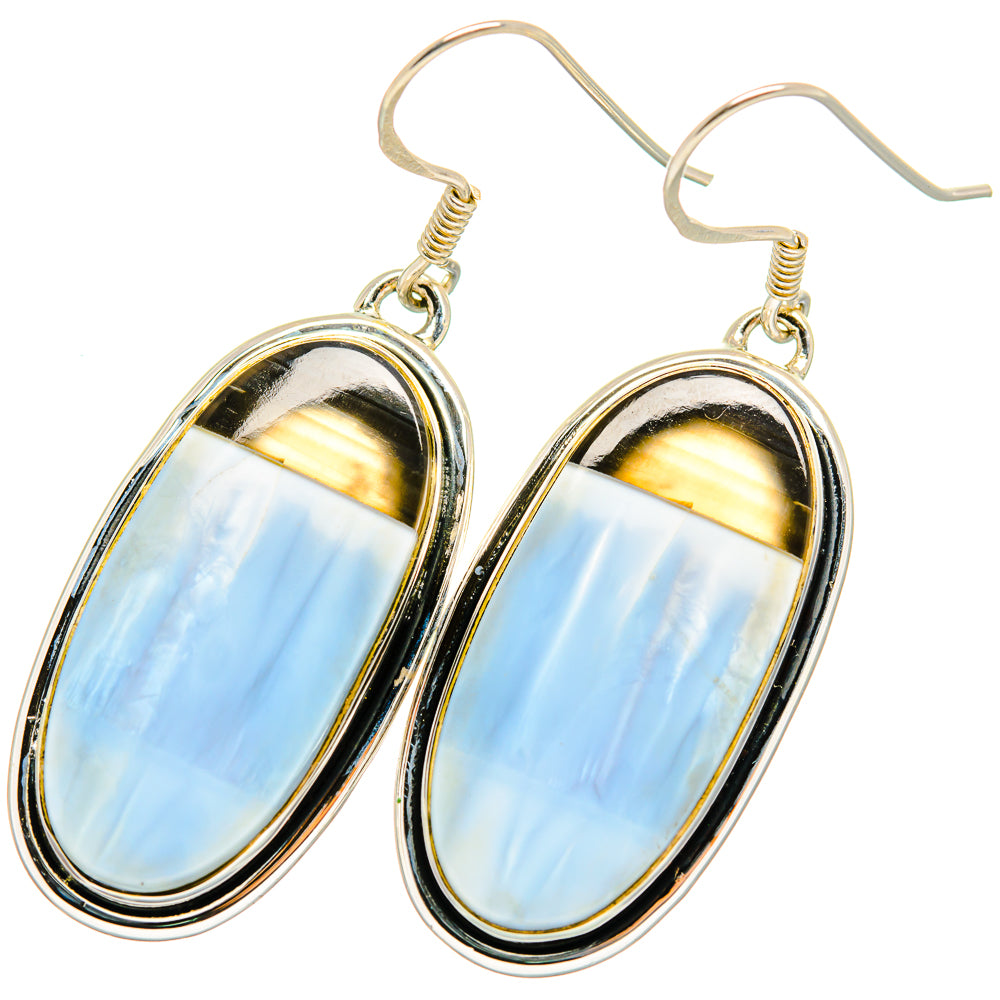 Owyhee Opal Earrings handcrafted by Ana Silver Co - EARR421052