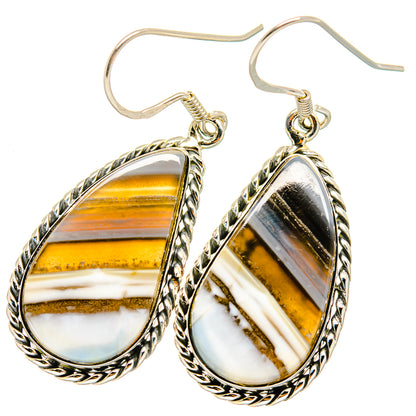 Owyhee Opal Earrings handcrafted by Ana Silver Co - EARR421058
