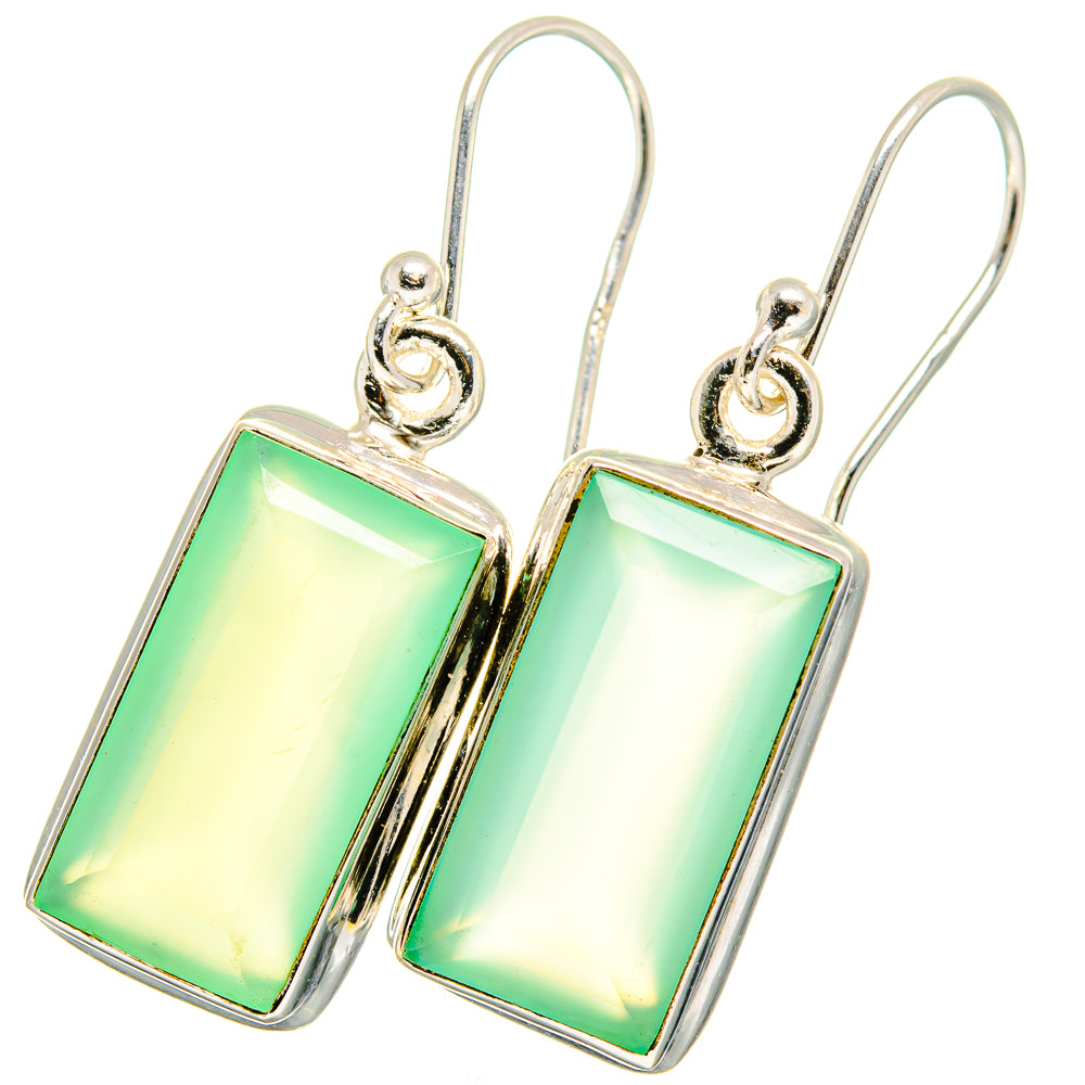 Prehnite Earrings handcrafted by Ana Silver Co - EARR421100