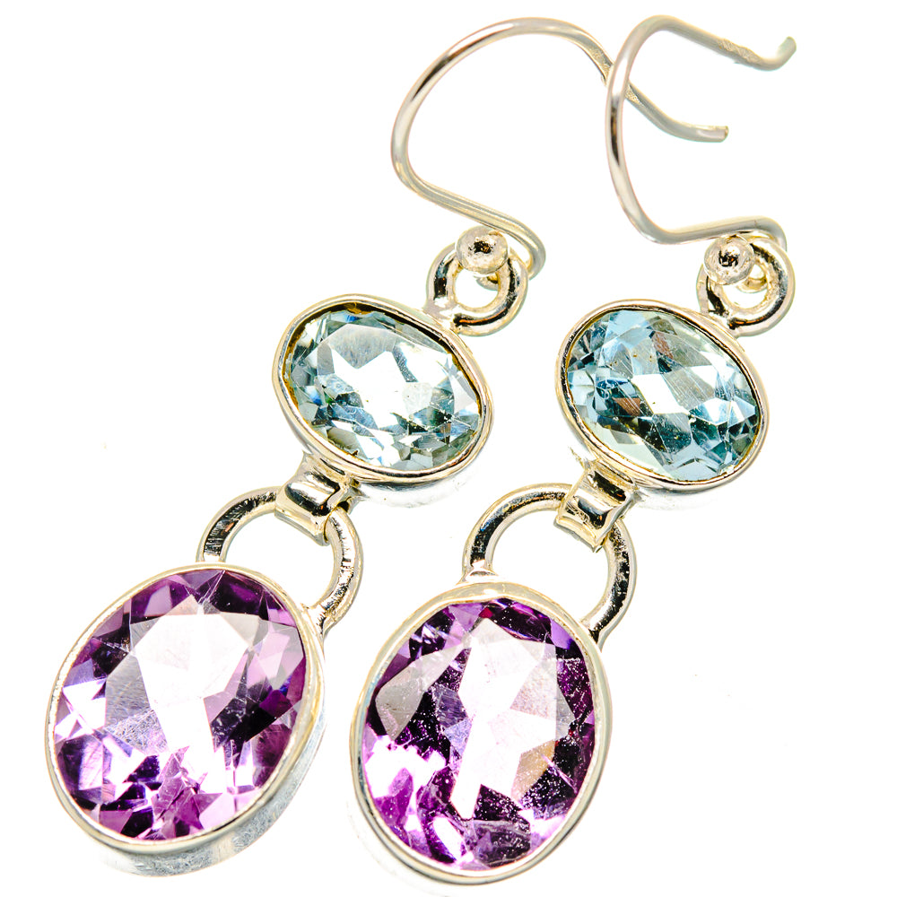 Amethyst Earrings handcrafted by Ana Silver Co - EARR421107