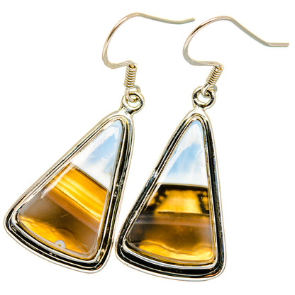 Owyhee Opal Earrings handcrafted by Ana Silver Co - EARR421119