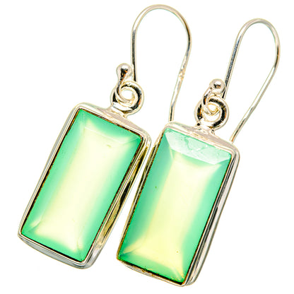 Prehnite Earrings handcrafted by Ana Silver Co - EARR421164