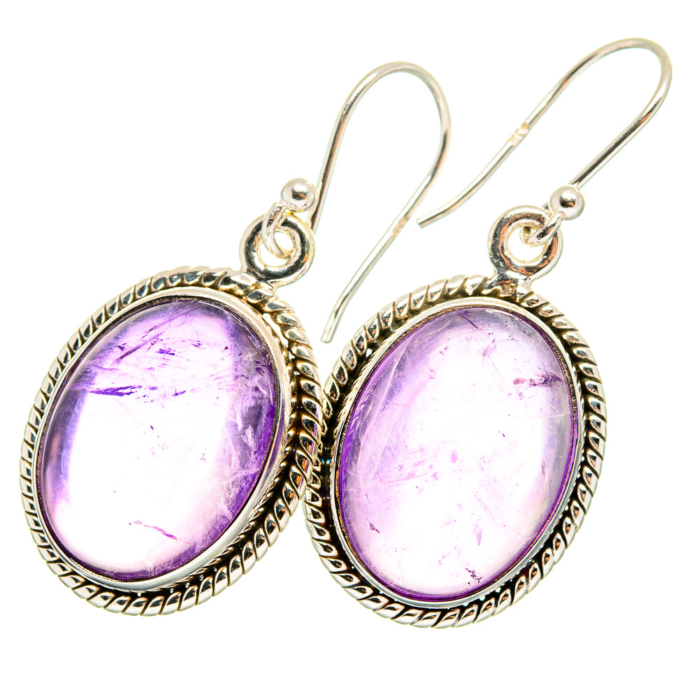 Amethyst Earrings handcrafted by Ana Silver Co - EARR421179
