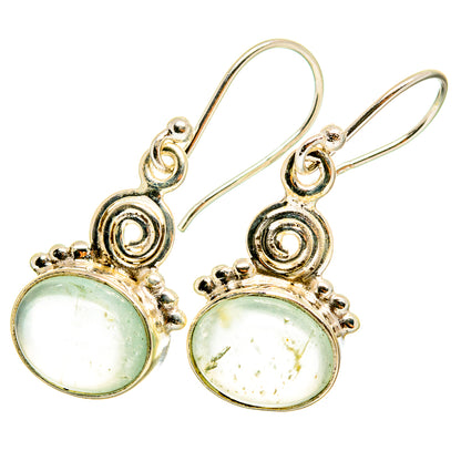 Aquamarine Earrings handcrafted by Ana Silver Co - EARR421181