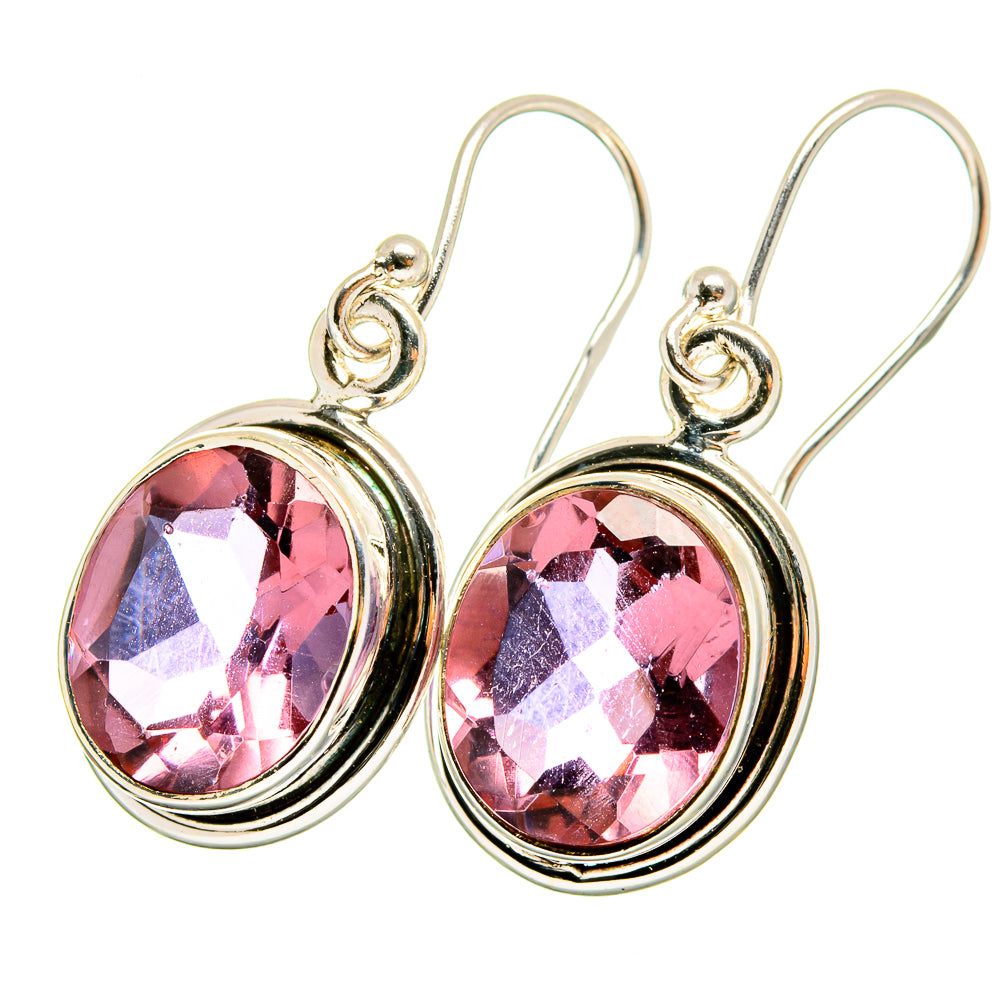 Color Change Alexandrite (lab.) Earrings handcrafted by Ana Silver Co - EARR421182