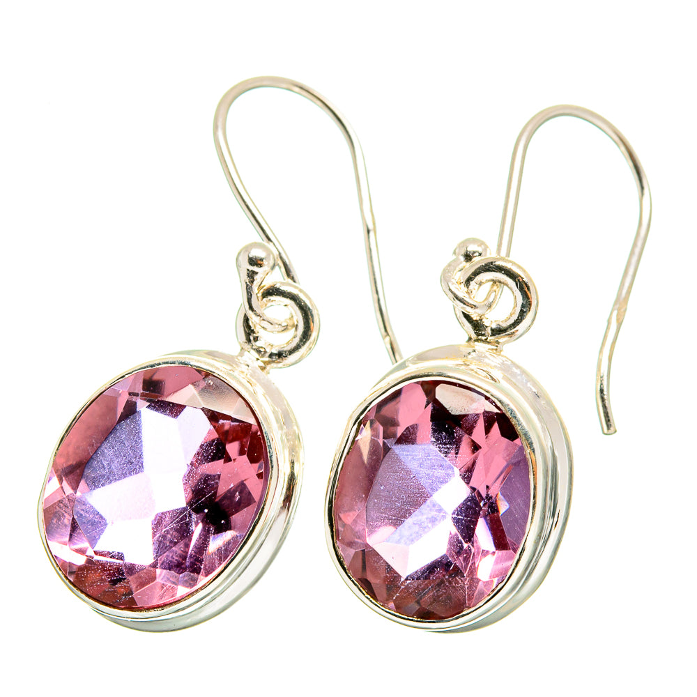 Color Change Alexandrite (lab.) Earrings handcrafted by Ana Silver Co - EARR421194