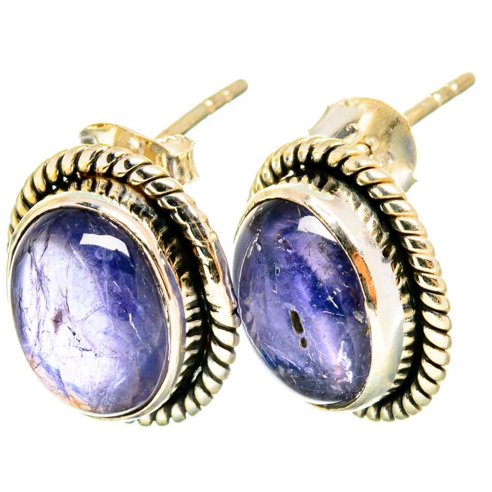 Tanzanite Earrings handcrafted by Ana Silver Co - EARR421199
