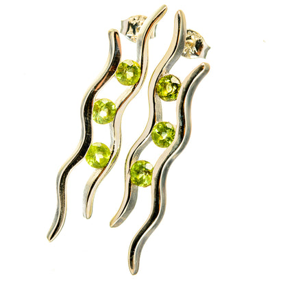 Peridot Earrings handcrafted by Ana Silver Co - EARR421208