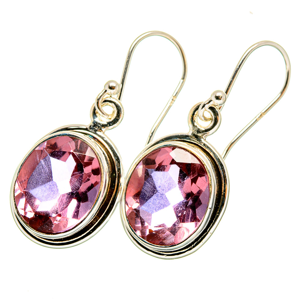 Color Change Alexandrite (lab.) Earrings handcrafted by Ana Silver Co - EARR421215