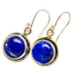 Lapis Lazuli Earrings handcrafted by Ana Silver Co - EARR421224