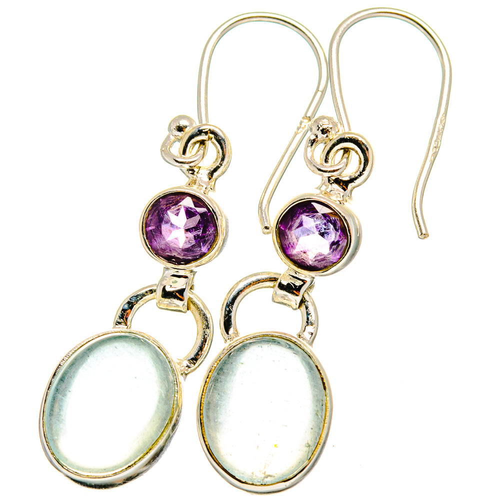 Aquamarine Earrings handcrafted by Ana Silver Co - EARR421225