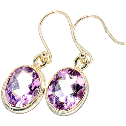 Amethyst Earrings handcrafted by Ana Silver Co - EARR421227