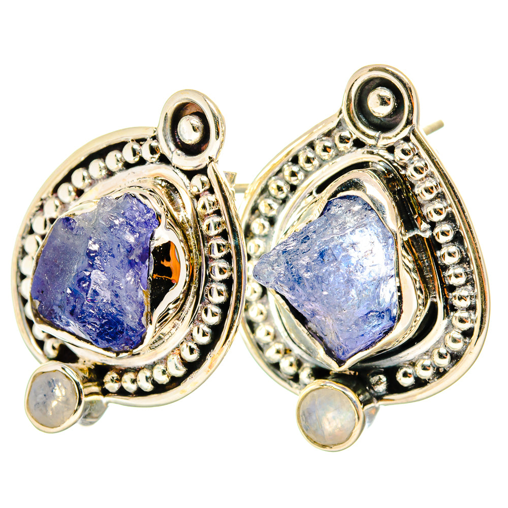 Tanzanite Earrings handcrafted by Ana Silver Co - EARR421230