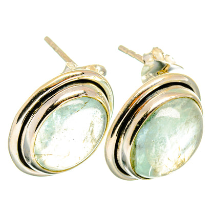 Aquamarine Earrings handcrafted by Ana Silver Co - EARR421232
