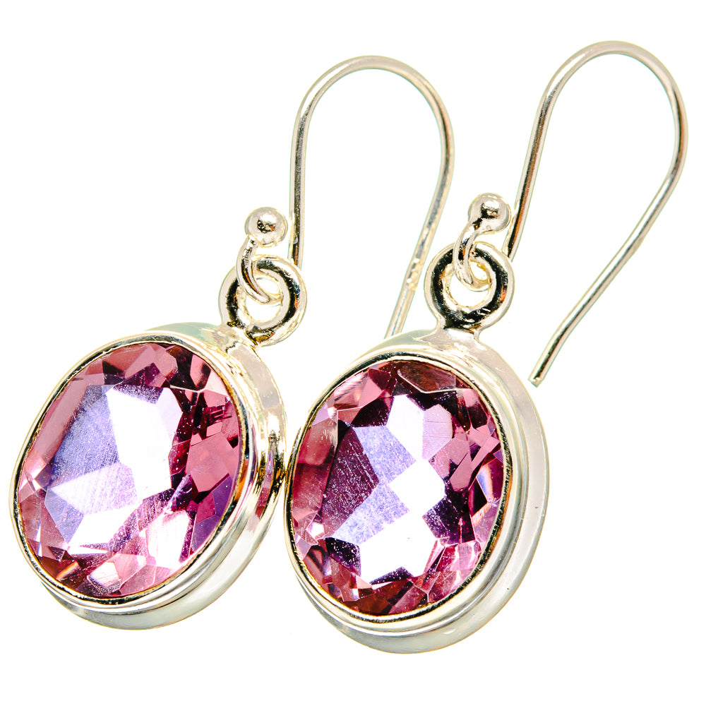 Color Change Alexandrite (lab.) Earrings handcrafted by Ana Silver Co - EARR421245