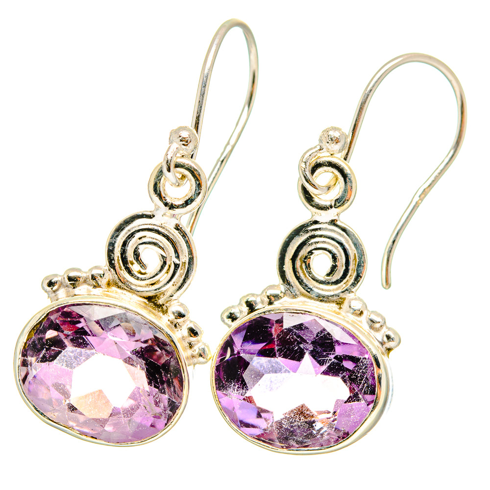 Amethyst Earrings handcrafted by Ana Silver Co - EARR421246