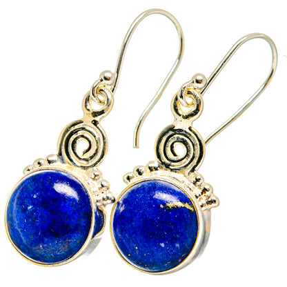 Lapis Lazuli Earrings handcrafted by Ana Silver Co - EARR421252