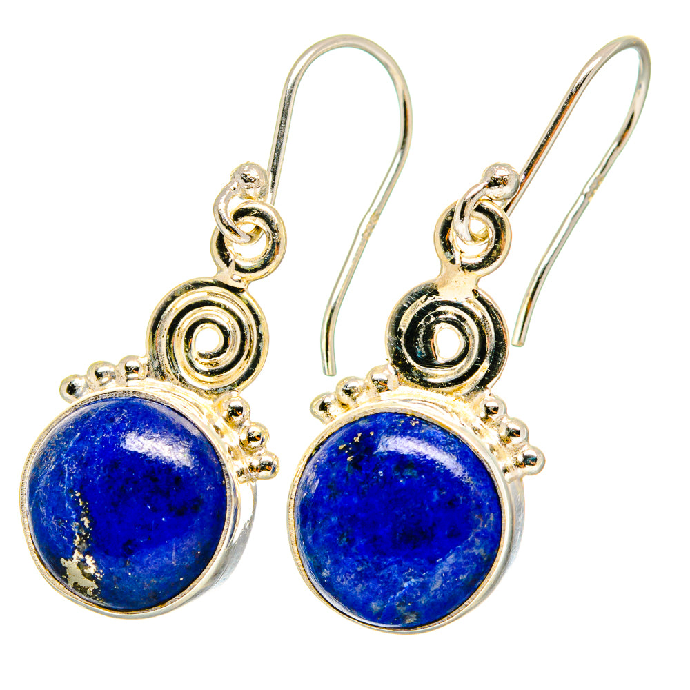 Lapis Lazuli Earrings handcrafted by Ana Silver Co - EARR421259