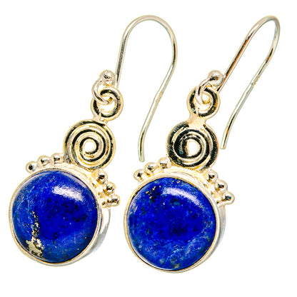 Lapis Lazuli Earrings handcrafted by Ana Silver Co - EARR421259