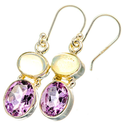 Amethyst Earrings handcrafted by Ana Silver Co - EARR421266