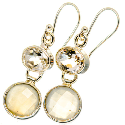 Moonstone Earrings handcrafted by Ana Silver Co - EARR421292