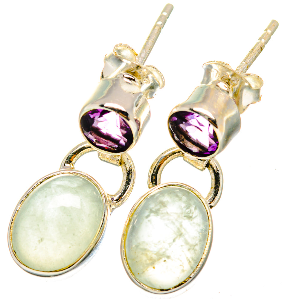 Aquamarine Earrings handcrafted by Ana Silver Co - EARR421300