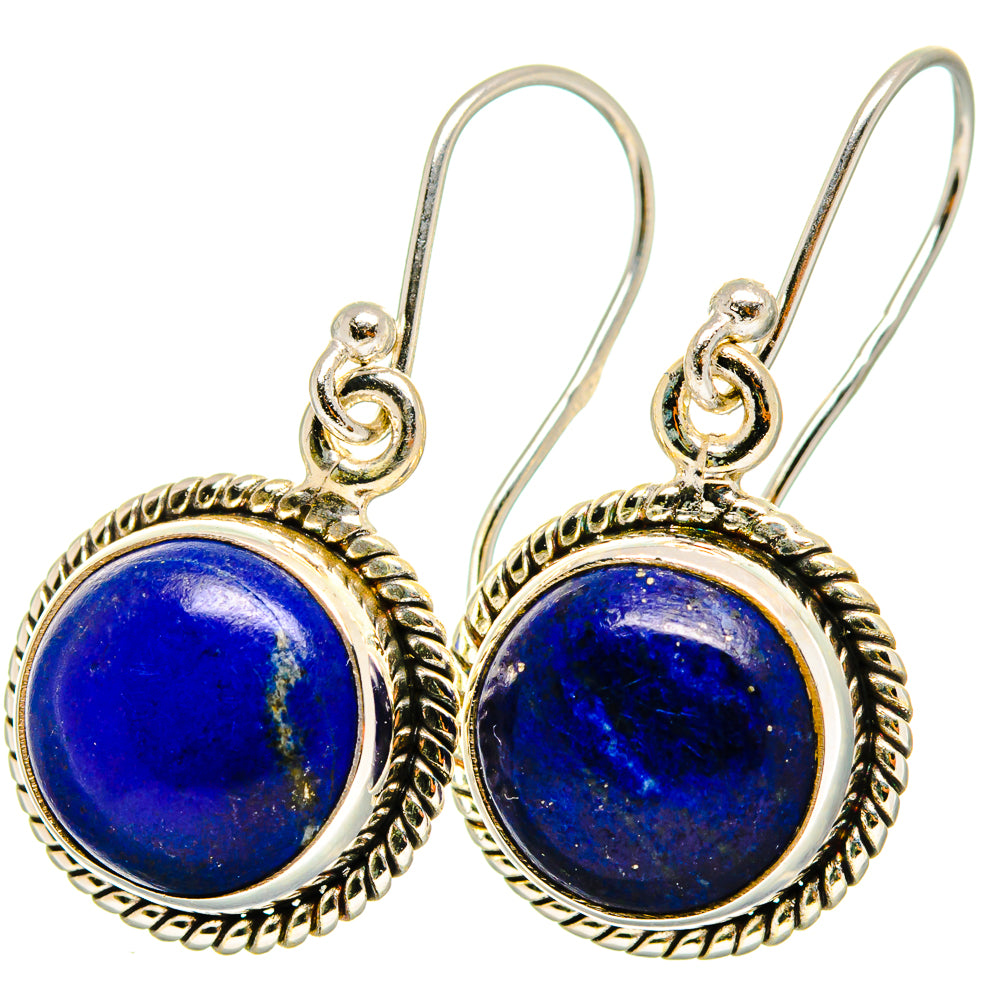 Lapis Lazuli Earrings handcrafted by Ana Silver Co - EARR421305