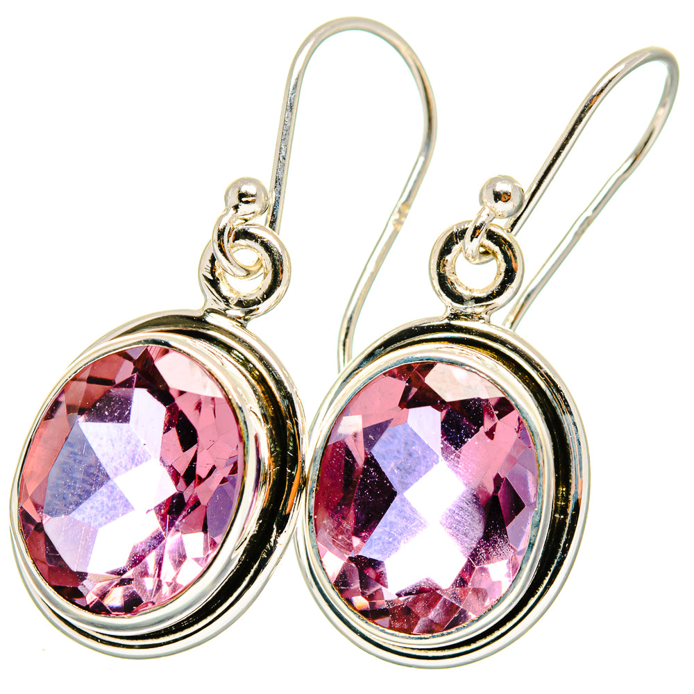 Color Change Alexandrite Earrings handcrafted by Ana Silver Co - EARR421306