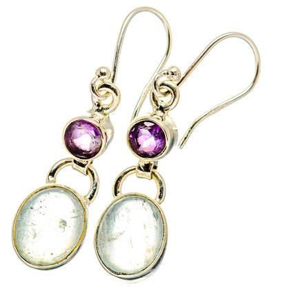 Aquamarine Earrings handcrafted by Ana Silver Co - EARR421311
