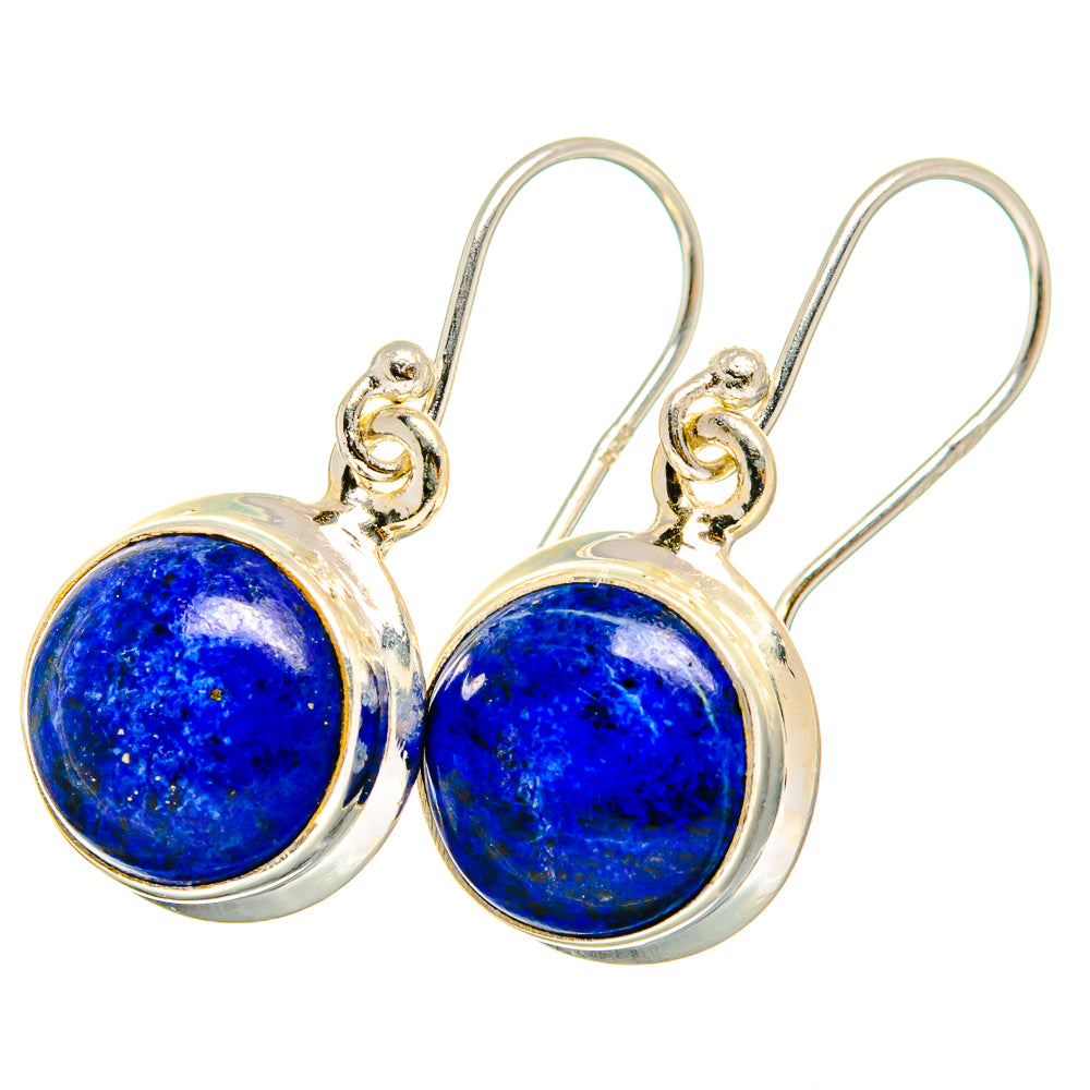 Lapis Lazuli Earrings handcrafted by Ana Silver Co - EARR421316
