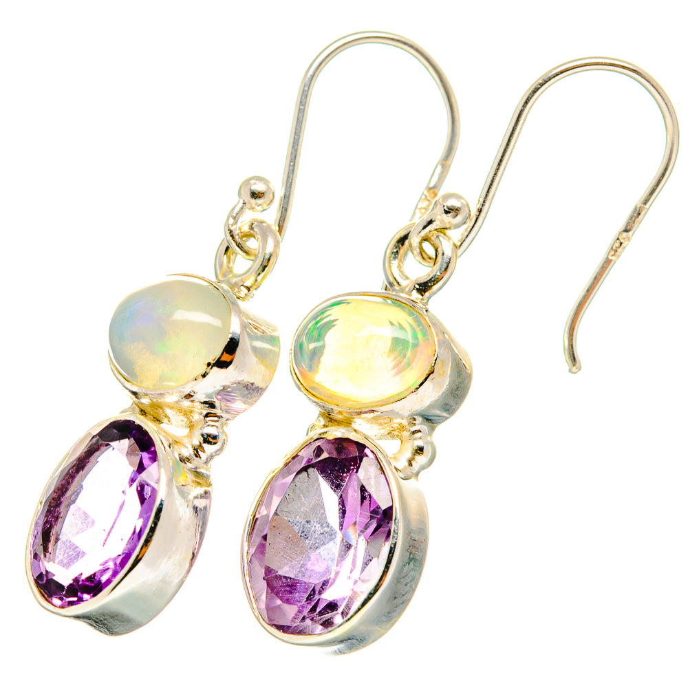 Amethyst Earrings handcrafted by Ana Silver Co - EARR421319