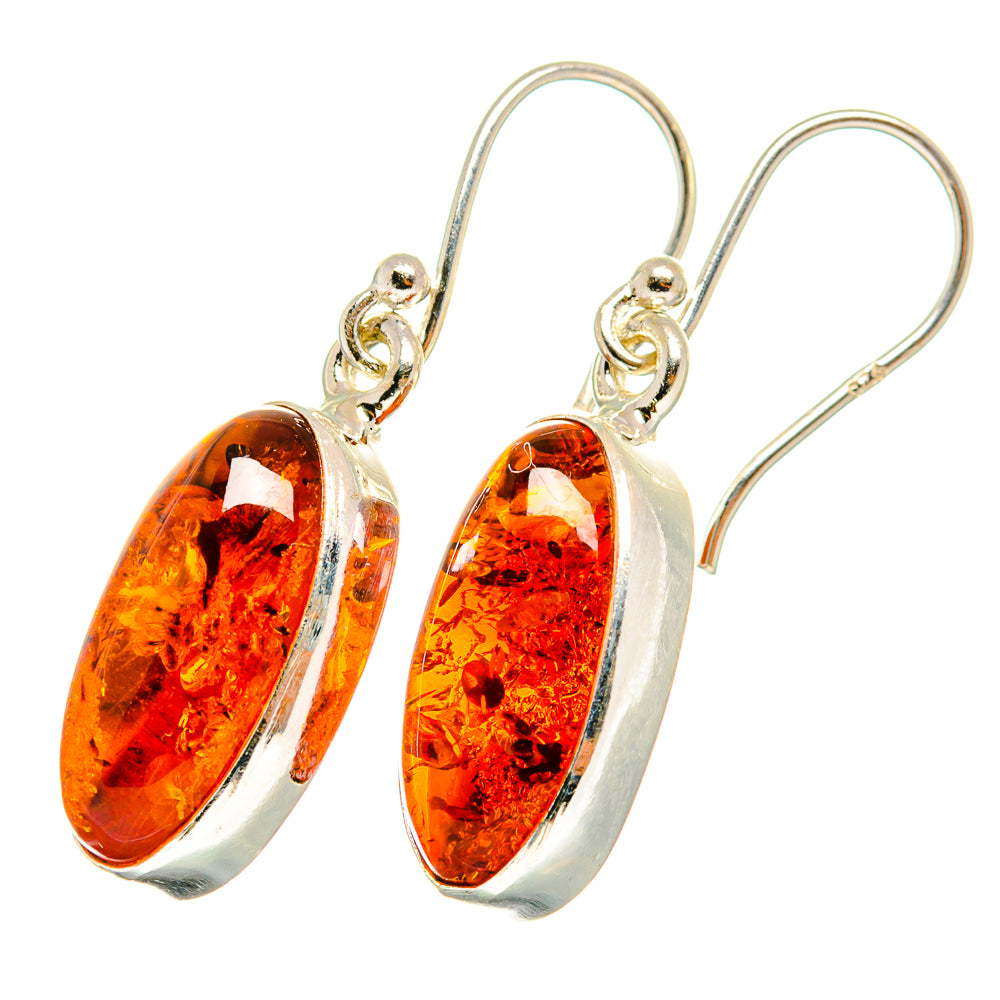 Sunstone Earrings handcrafted by Ana Silver Co - EARR421322