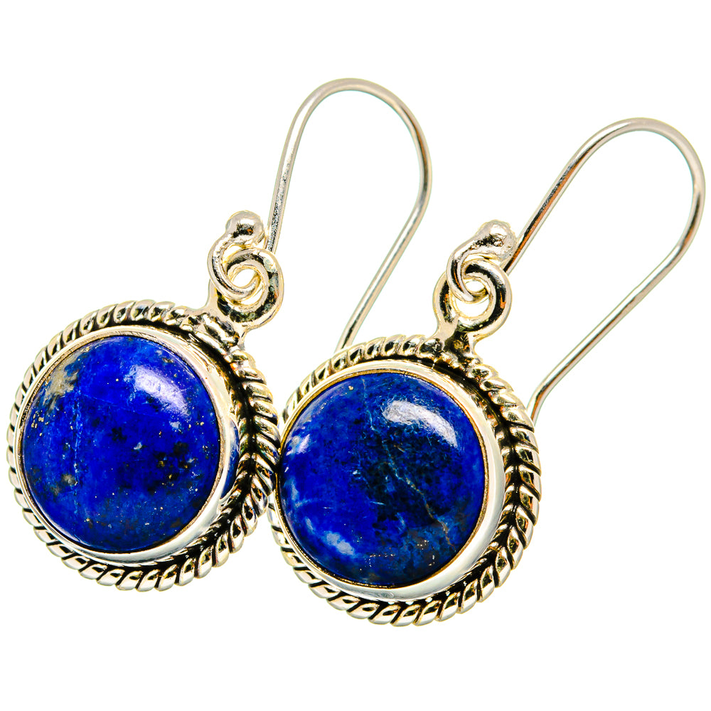 Lapis Lazuli Earrings handcrafted by Ana Silver Co - EARR421323