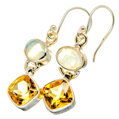 Citrine Earrings handcrafted by Ana Silver Co - EARR421326