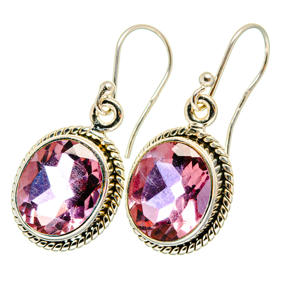 Color Change Alexandrite Earrings handcrafted by Ana Silver Co - EARR421331