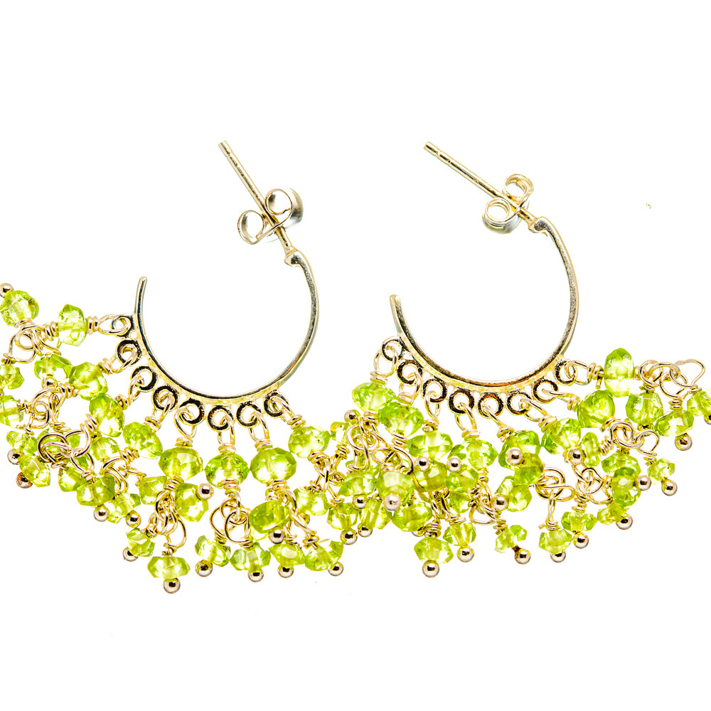 Peridot Earrings handcrafted by Ana Silver Co - EARR421337