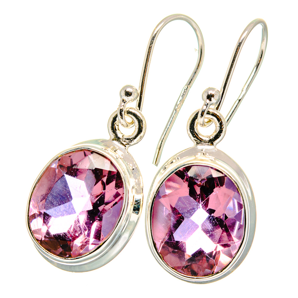 Color Change Alexandrite Earrings handcrafted by Ana Silver Co - EARR421339