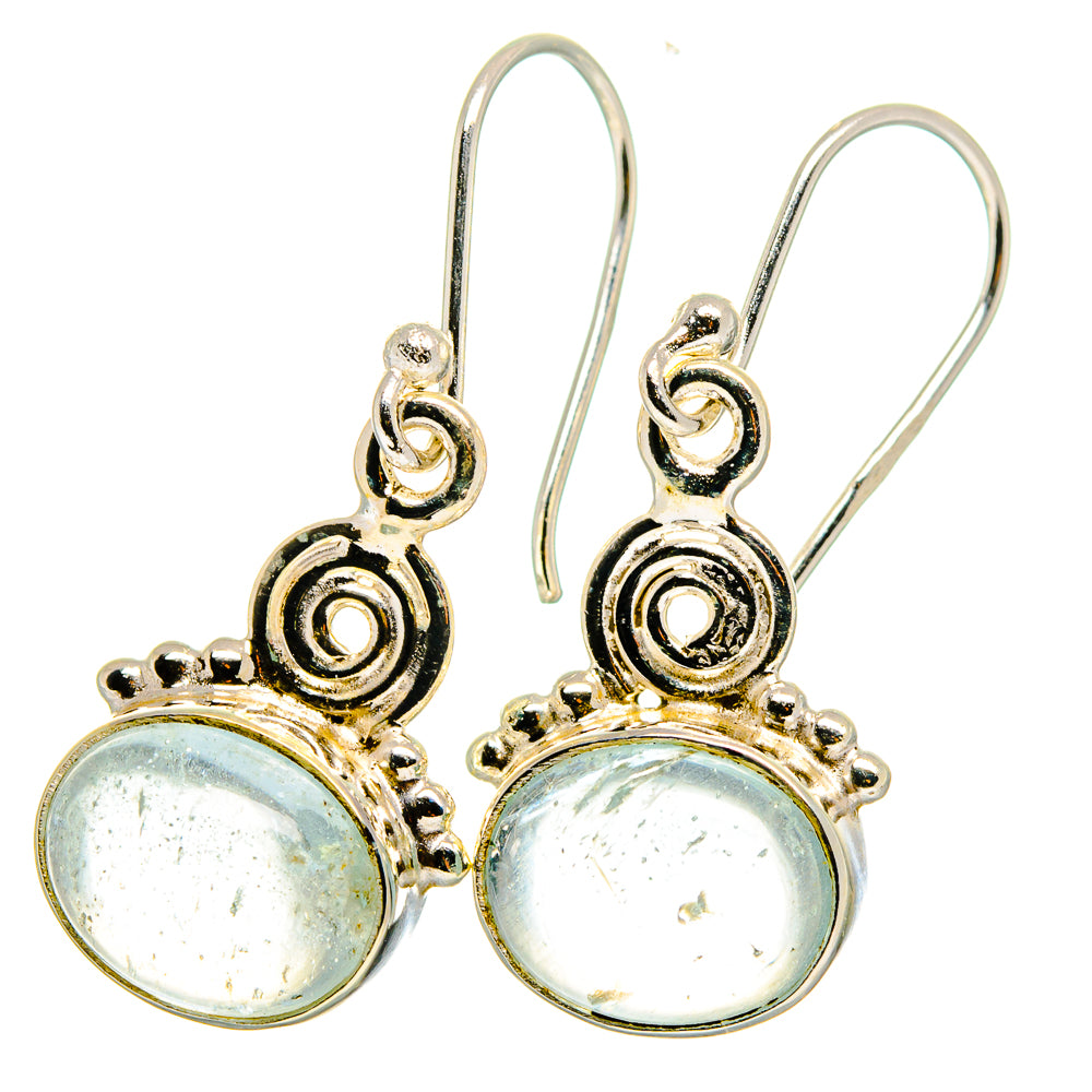 Aquamarine Earrings handcrafted by Ana Silver Co - EARR421341