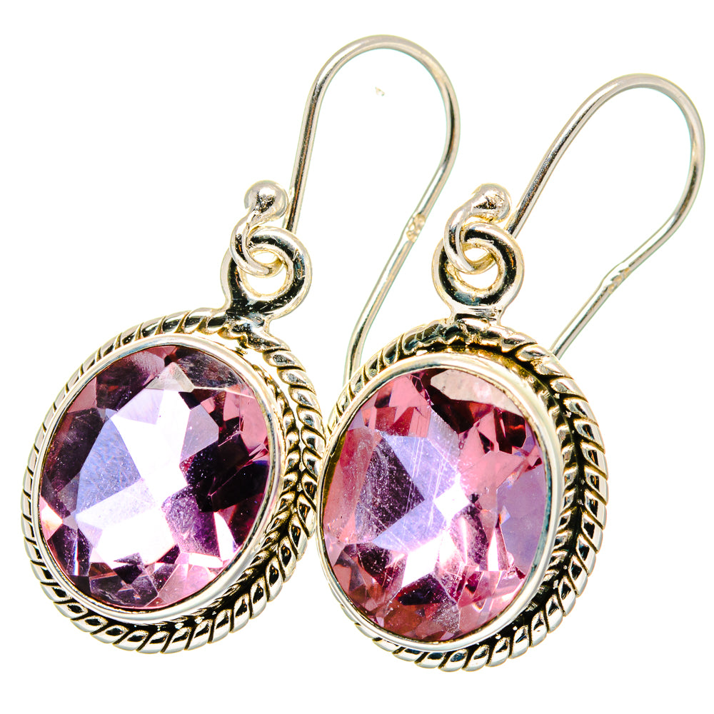 Color Change Alexandrite Earrings handcrafted by Ana Silver Co - EARR421342