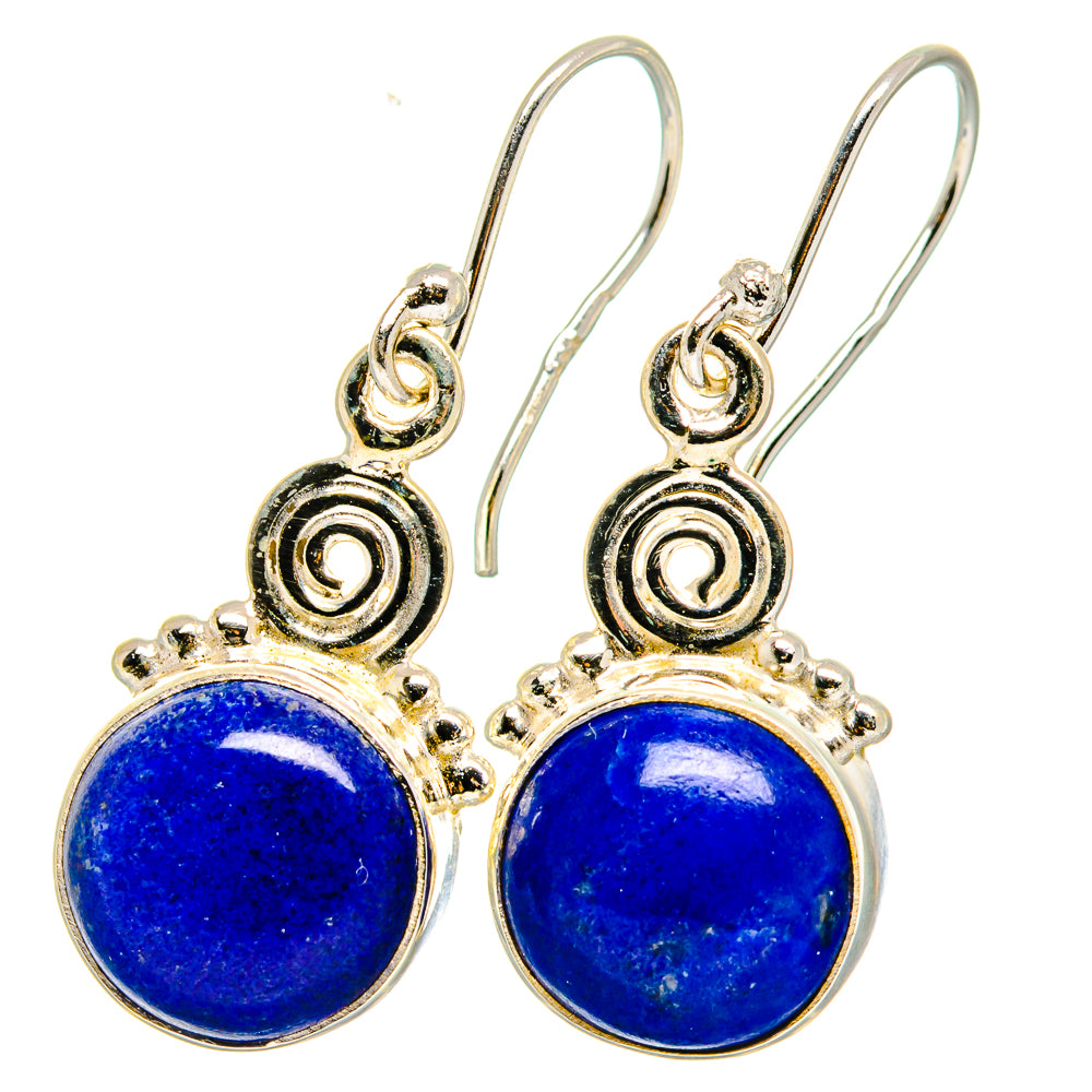 Lapis Lazuli Earrings handcrafted by Ana Silver Co - EARR421346