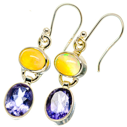 Tanzanite Earrings handcrafted by Ana Silver Co - EARR421351