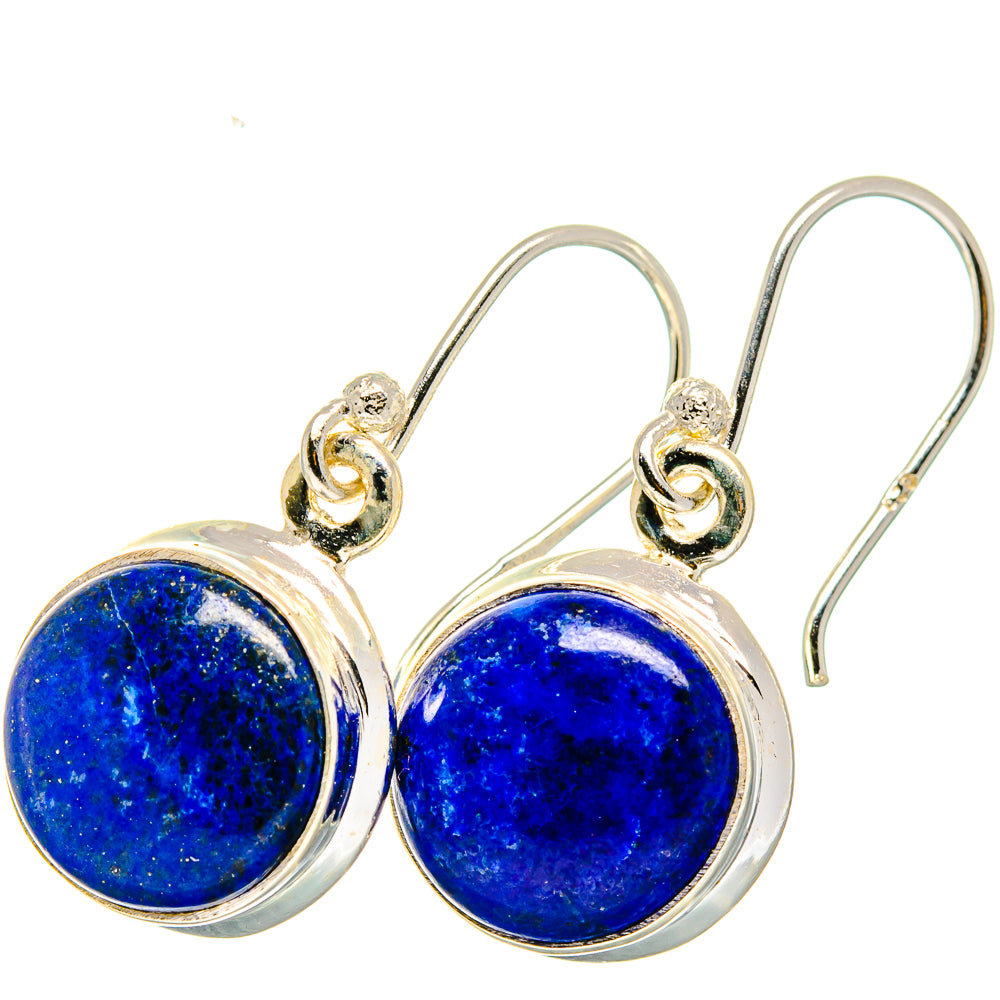Lapis Lazuli Earrings handcrafted by Ana Silver Co - EARR421356