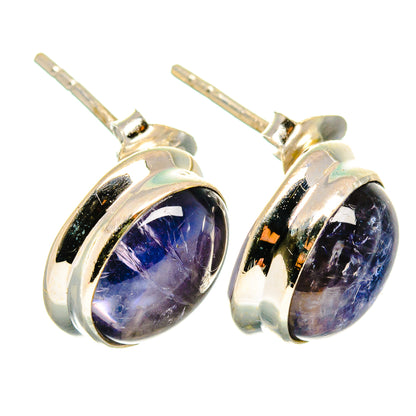 Tanzanite Earrings handcrafted by Ana Silver Co - EARR421373