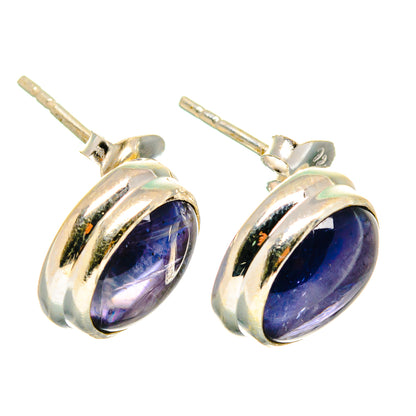 Tanzanite Earrings handcrafted by Ana Silver Co - EARR421376