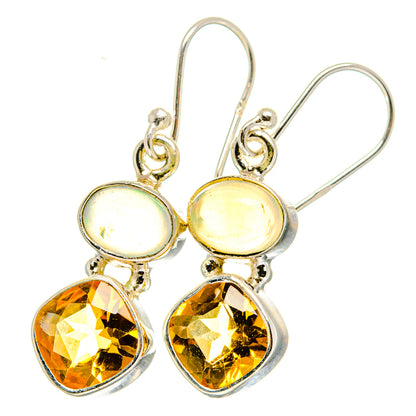 Citrine Earrings handcrafted by Ana Silver Co - EARR421386