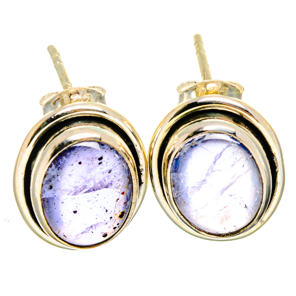 Tanzanite Earrings handcrafted by Ana Silver Co - EARR421401
