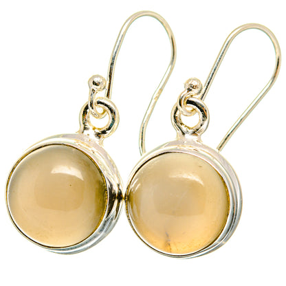 Moonstone Earrings handcrafted by Ana Silver Co - EARR421403